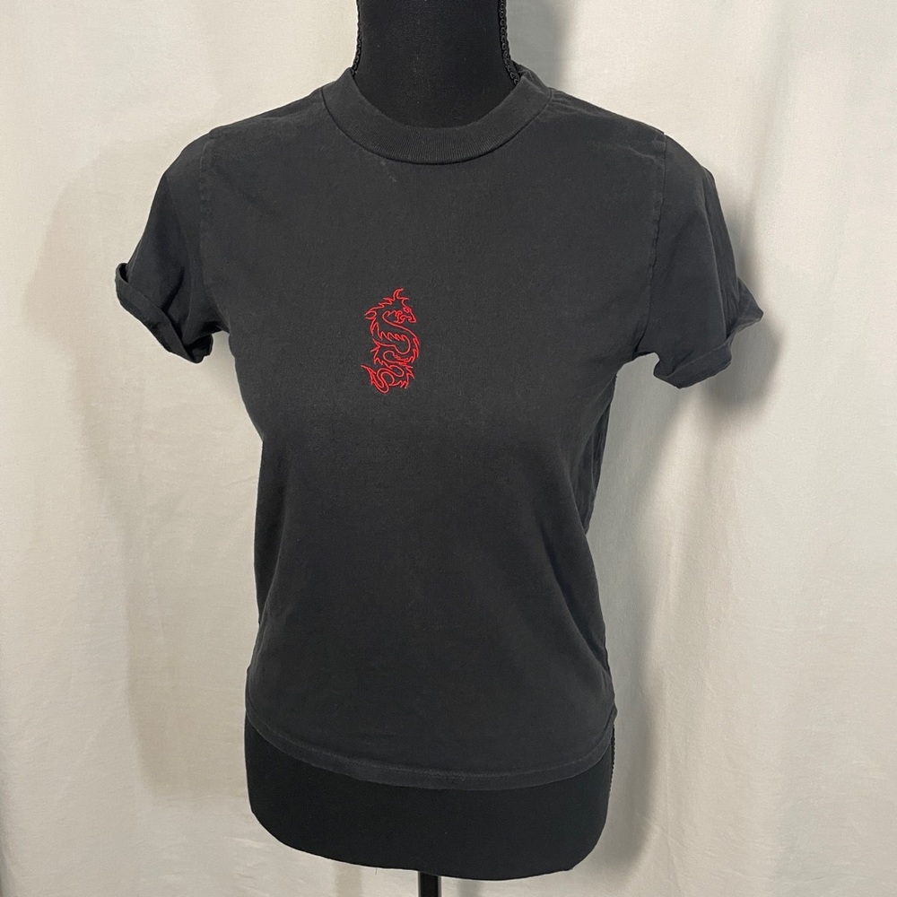 JOHN GALT black red dragon t shirt